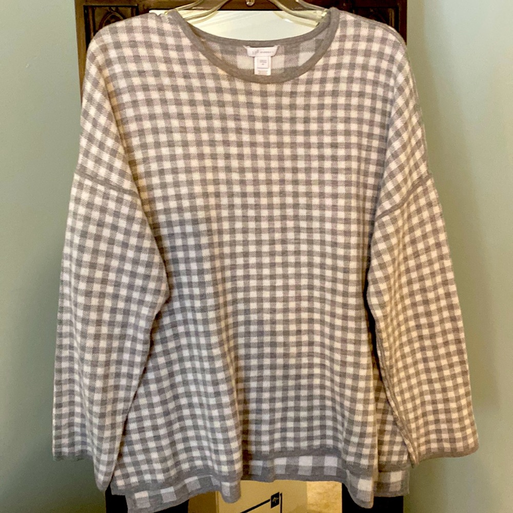 J. Jill reversible sweater.